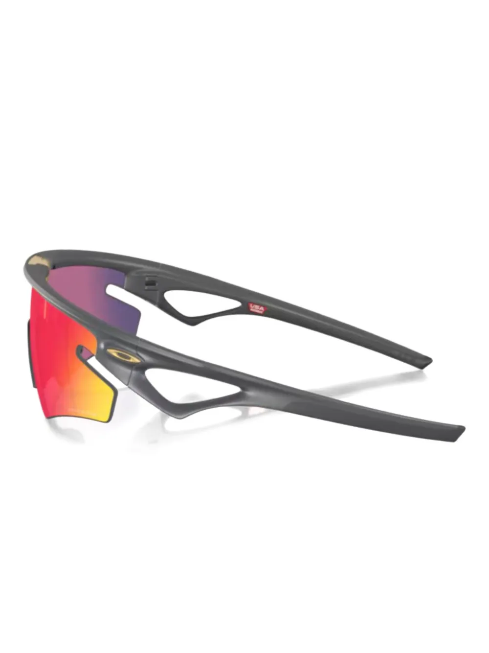 Oakley logo-print sunglasses - Zwart