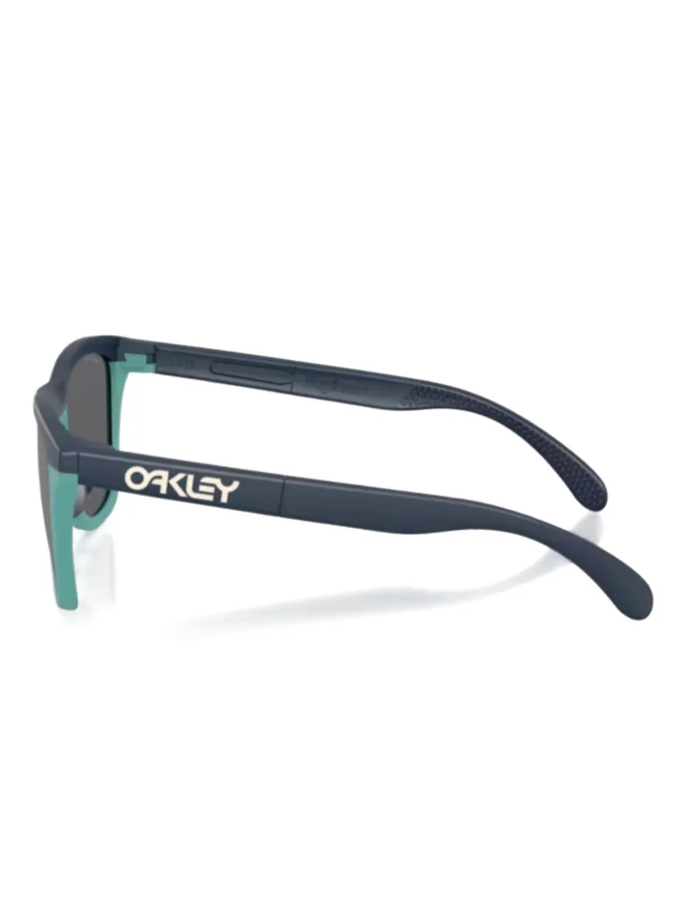 Oakley Zonnebril met logoprint Grijs