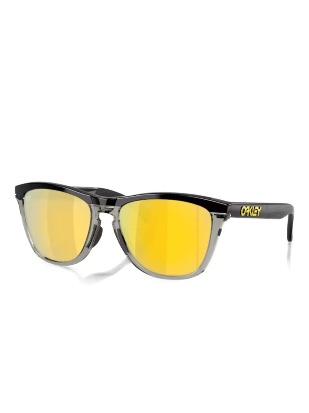 Oakley logo-print sunglasses - Nero
