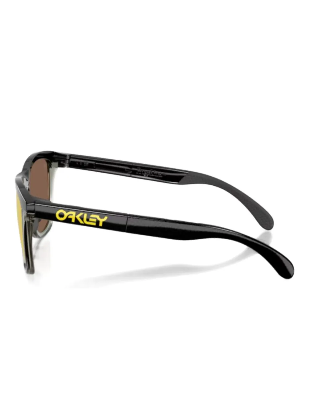 Oakley Zonnebril met logoprint Zwart