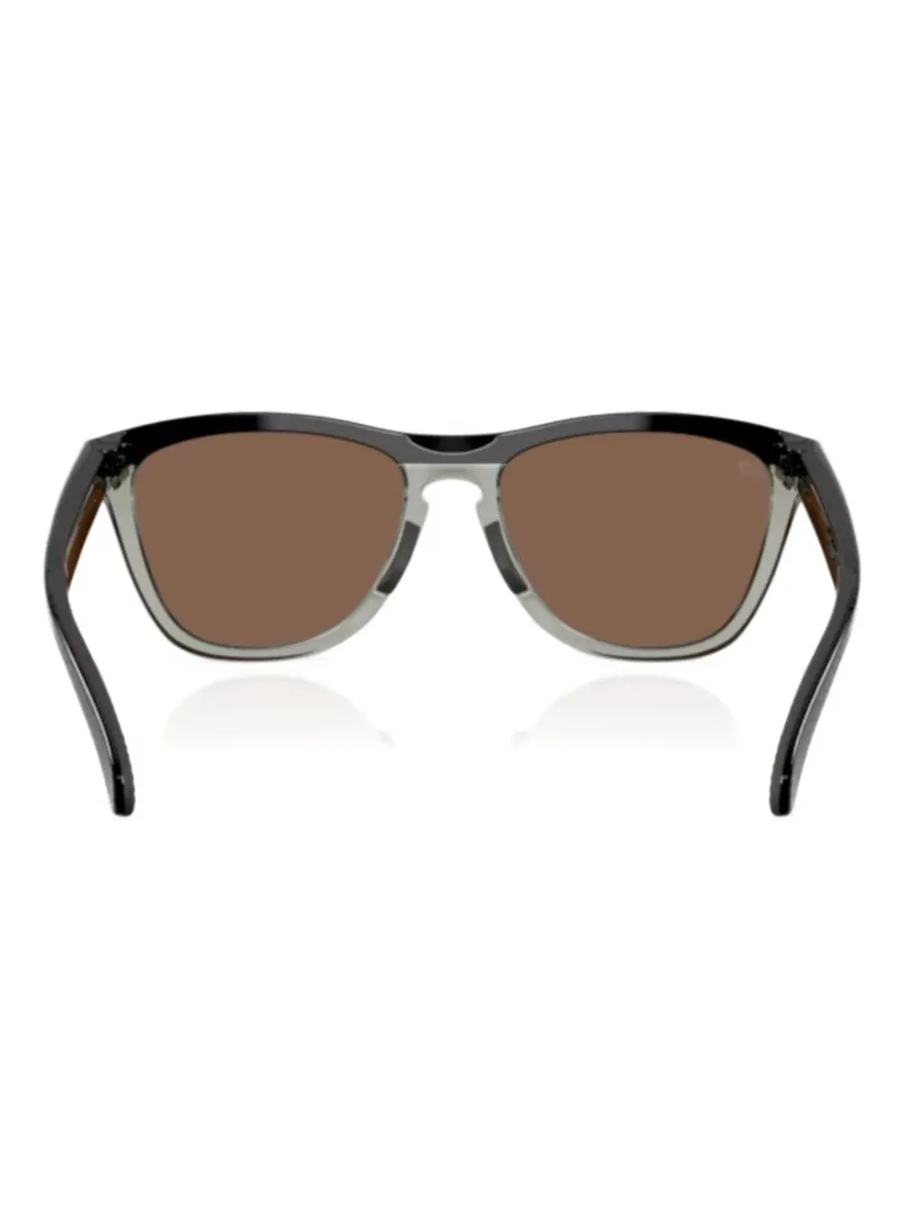 Oakley Zonnebril met logoprint Zwart