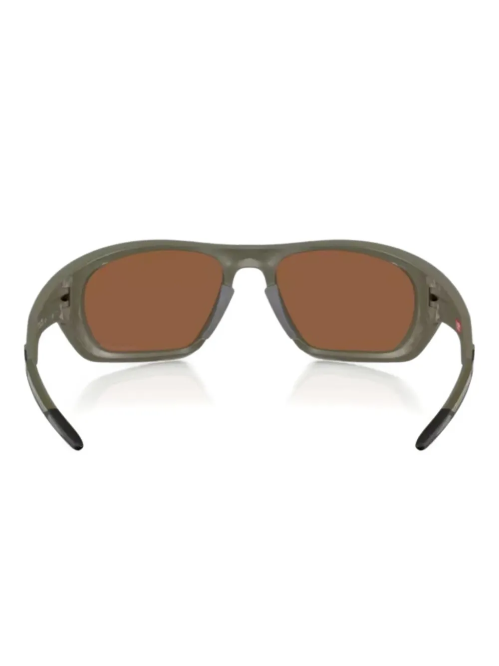 Oakley Zonnebril met logoprint Beige