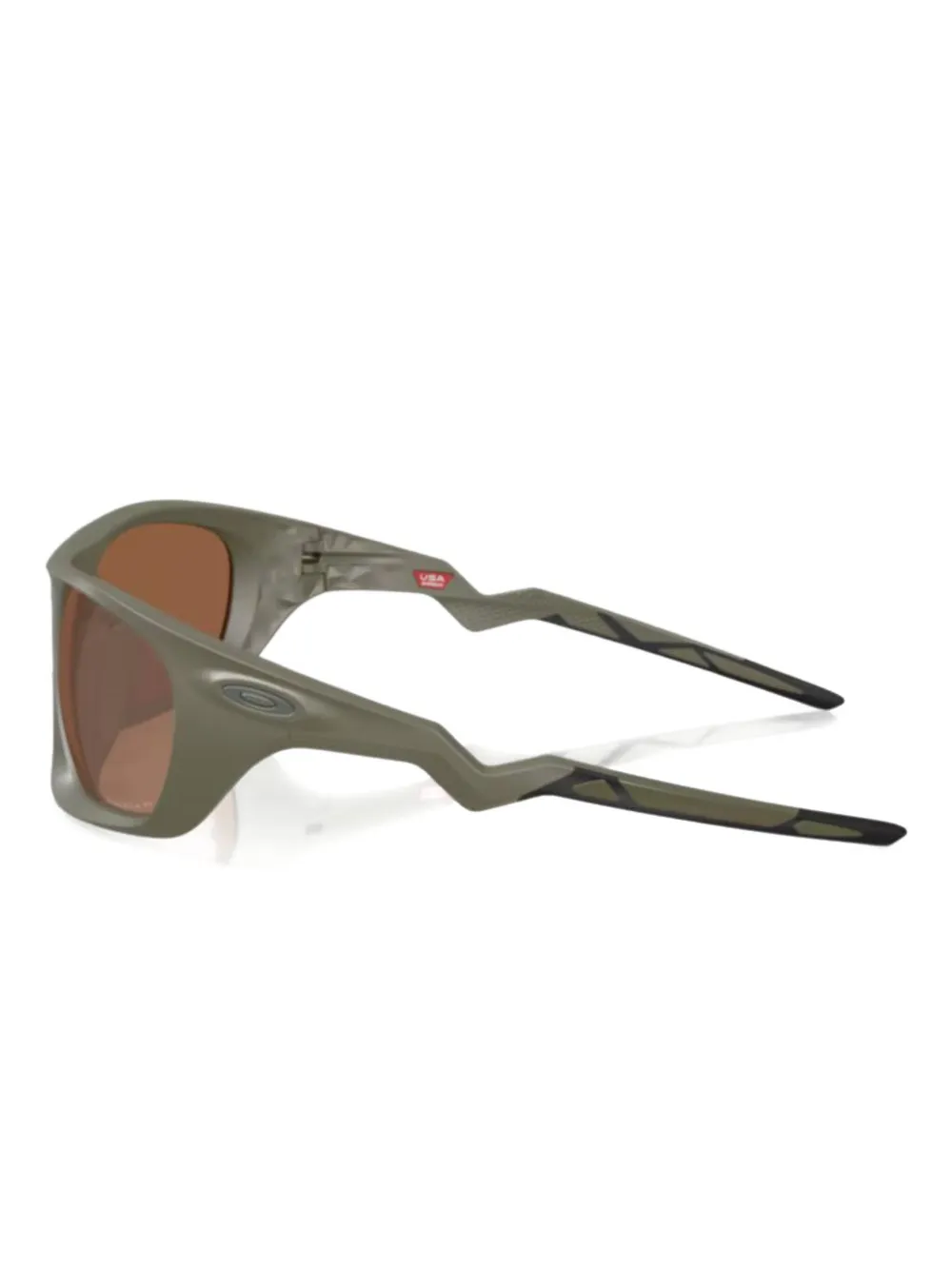 Oakley Zonnebril met logoprint Beige