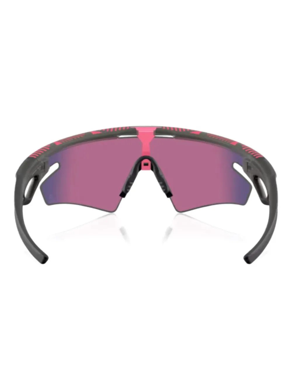 Oakley Zonnebril met logoprint Grijs