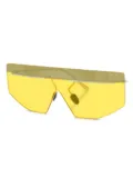 Prada Eyewear shield-frame sunglasses - Yellow