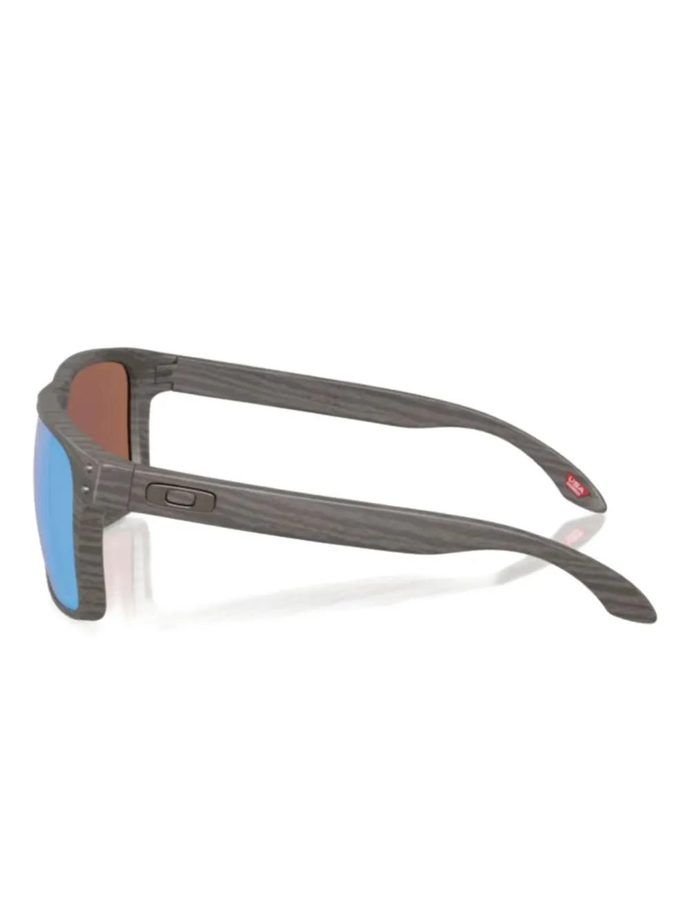 Oakley Zonnebril met vierkant montuur Blauw
