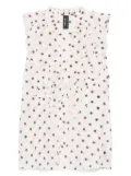 MARCCAIN polka-dot blouse - White