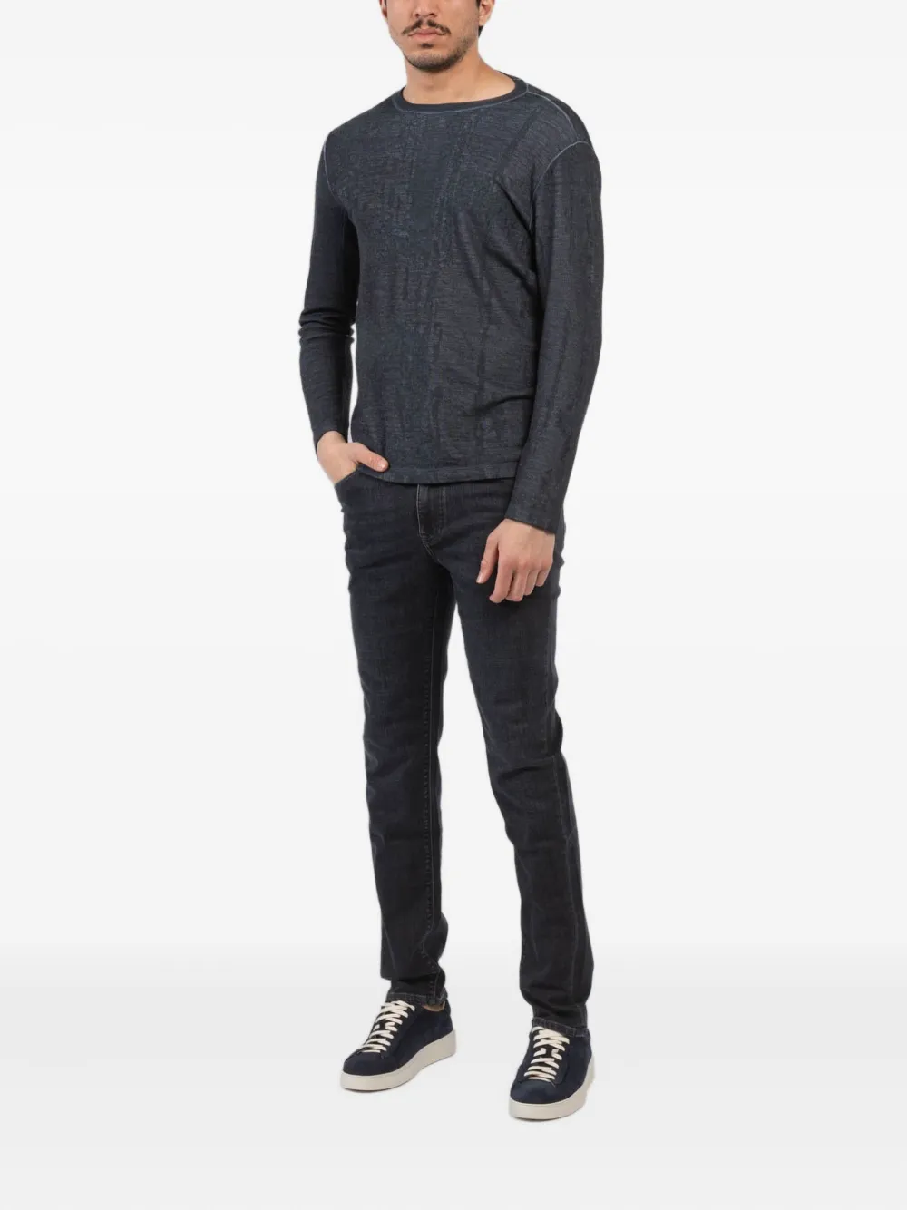 BARMAS Katoenen jeans - Grijs