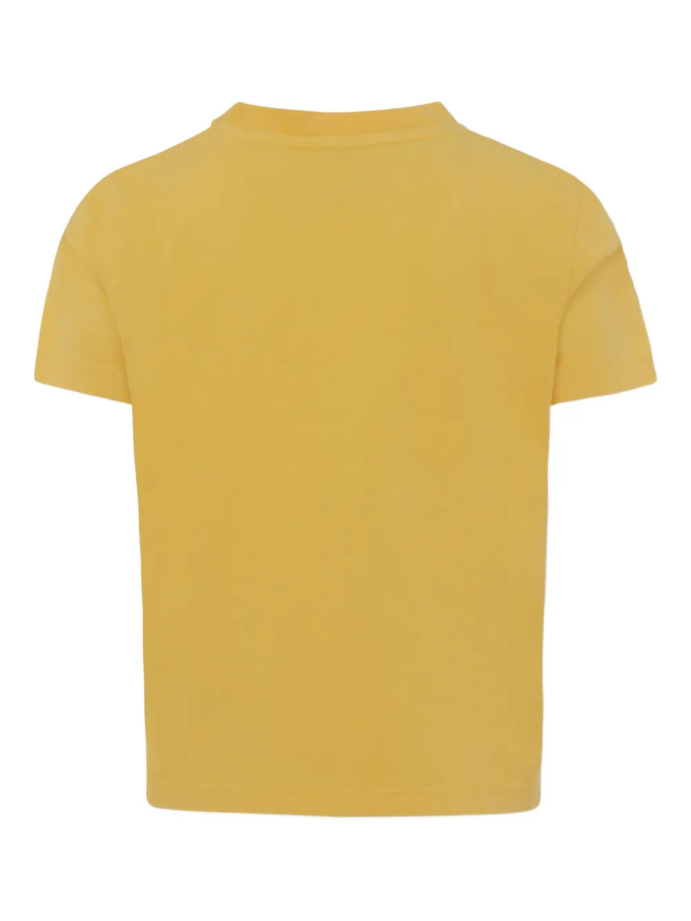 Fay Kids T-shirt met logo Geel
