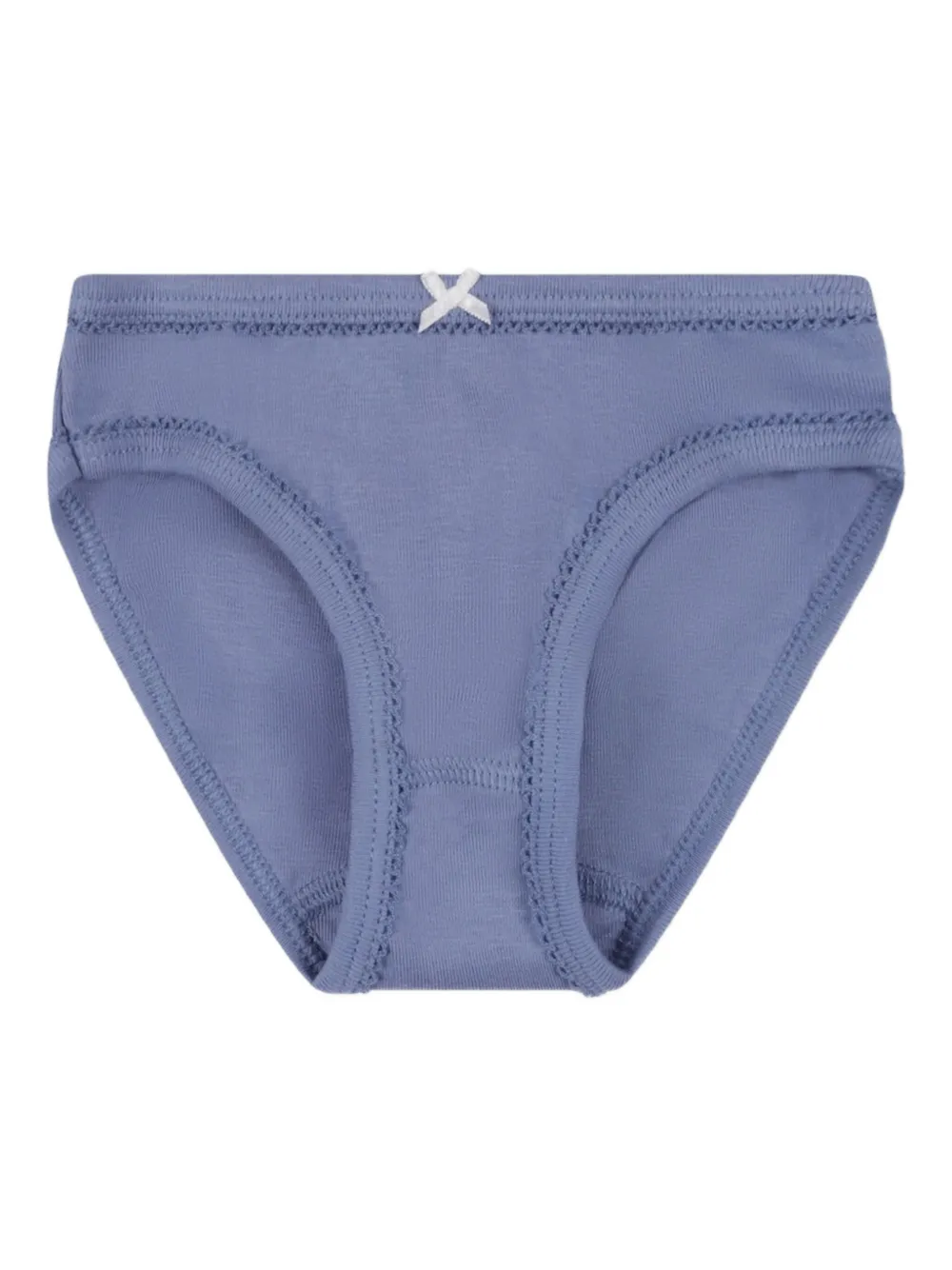 Petit Bateau heart-print briefs (pack of five) Roze