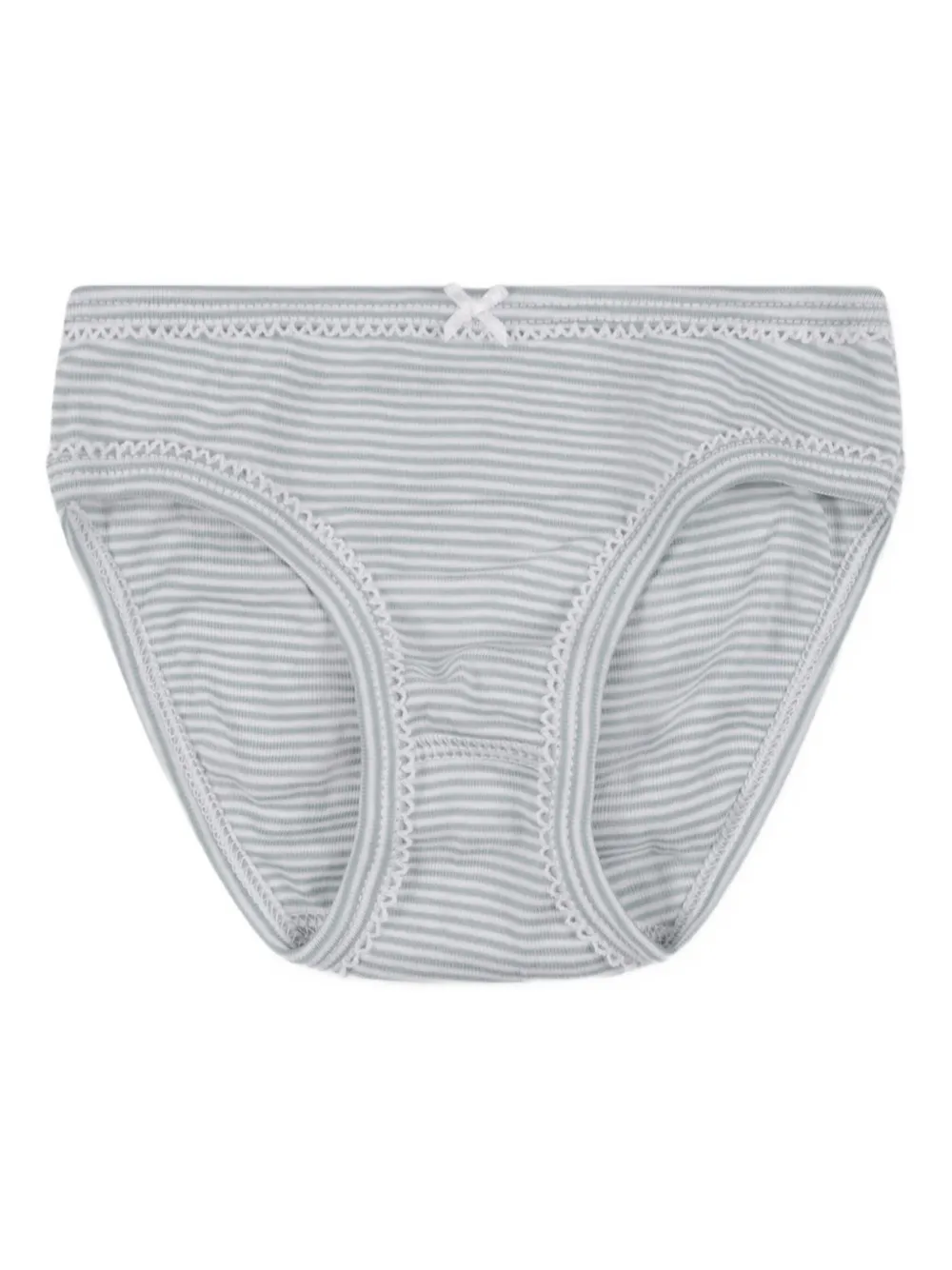 Petit Bateau heart-print briefs (pack of five) Roze