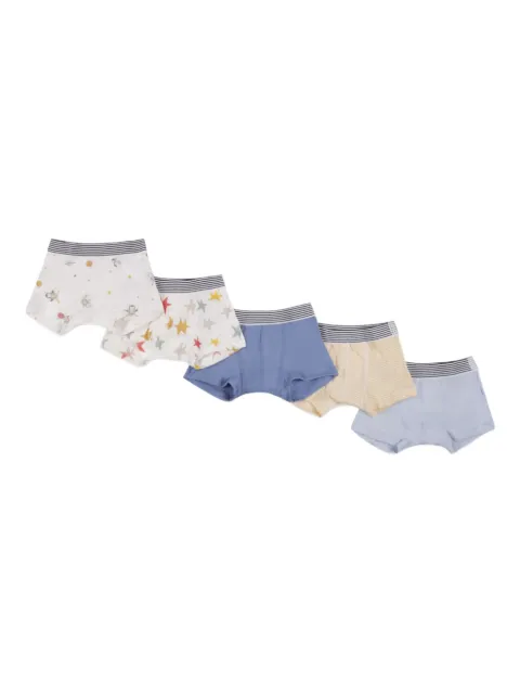 Petit Bateau striped boxer shorts (pack of five)