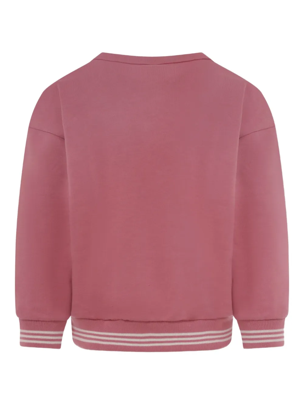 Petit Bateau Katoenen sweater met geborduurd logo Roze