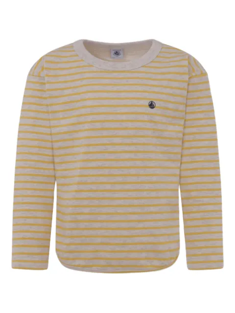 Petit Bateau striped long-sleeve T-shirt