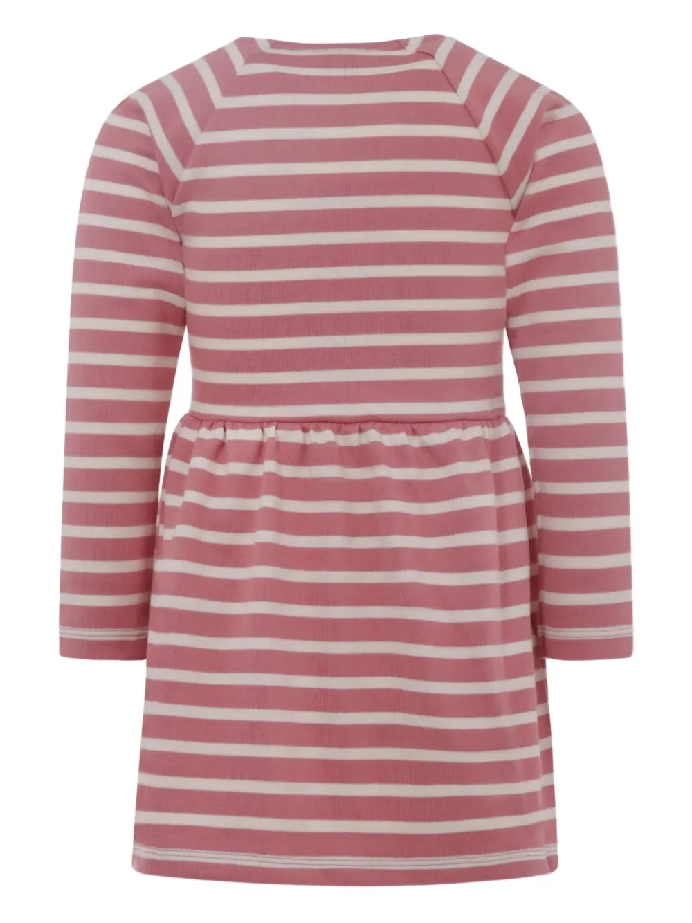 Petit Bateau striped long-sleeve dress Roze