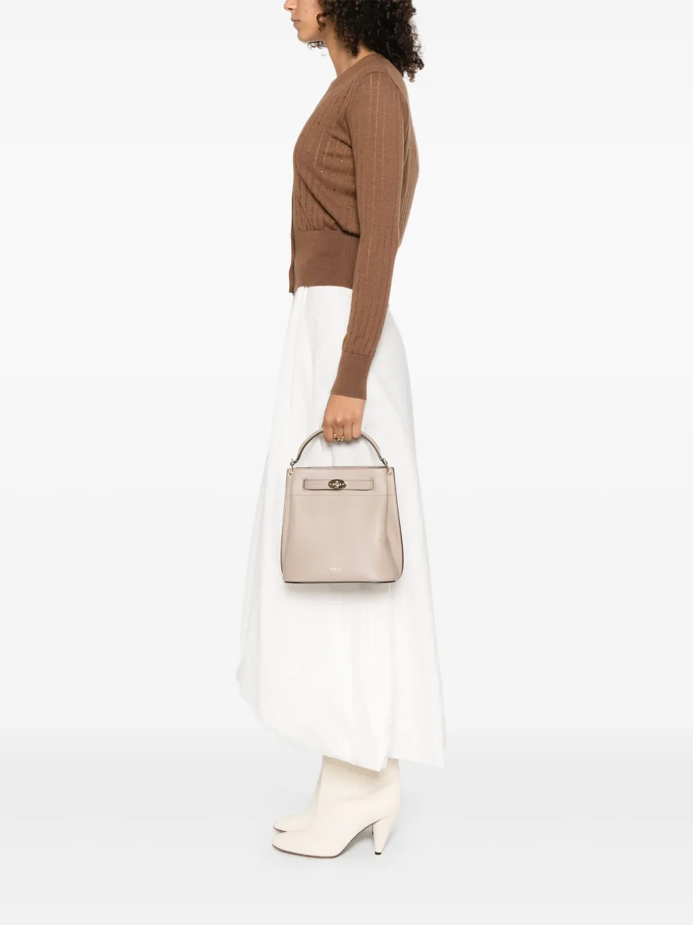 Mulberry Islington bucket-tas - Beige