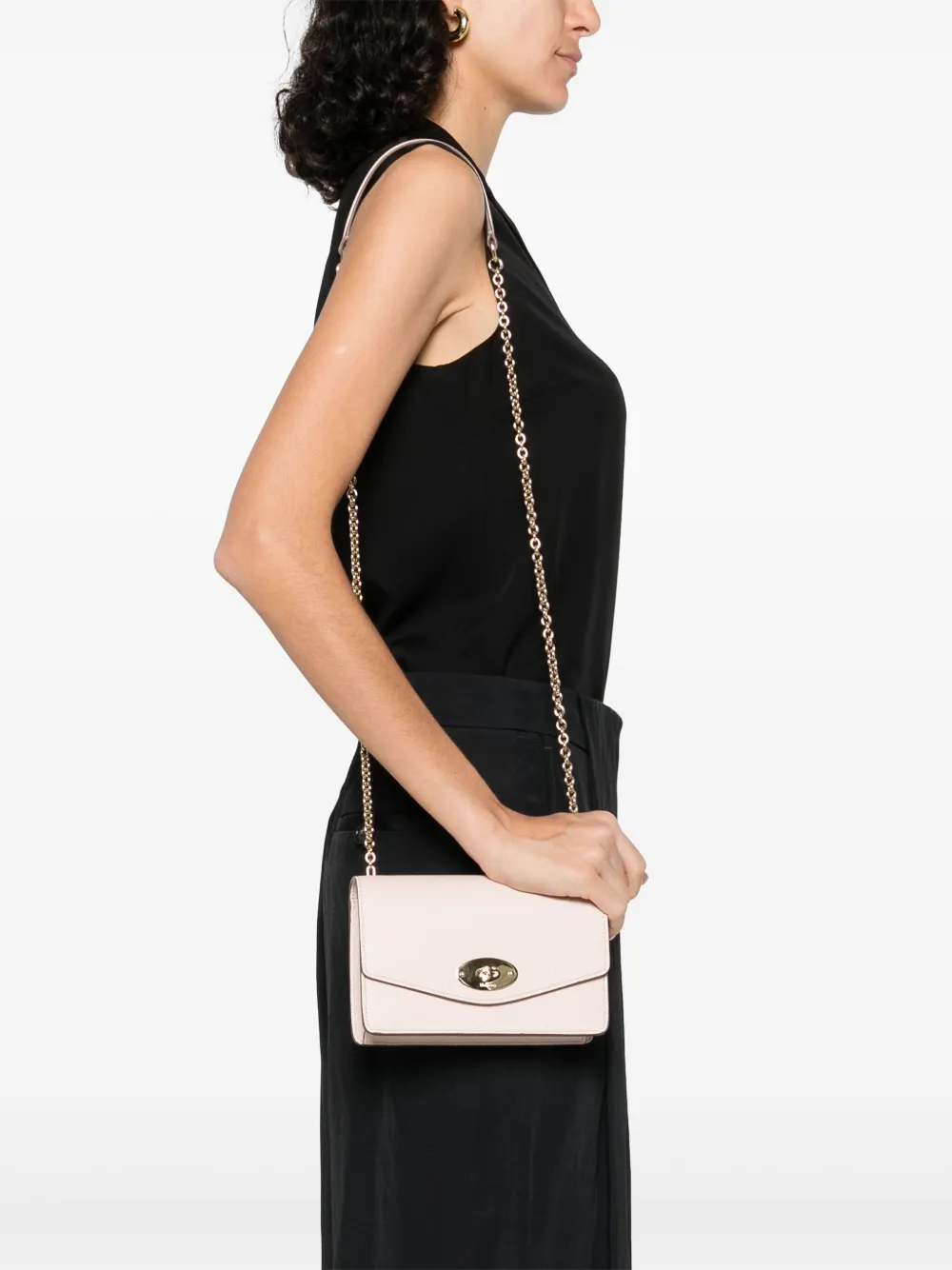 Mulberry Kleine Darley clutch - Roze