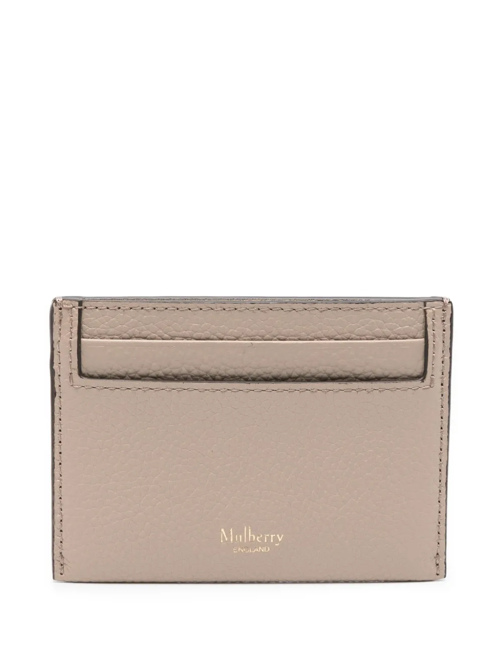 Mulberry Kalfsleren pasjeshouder - Beige