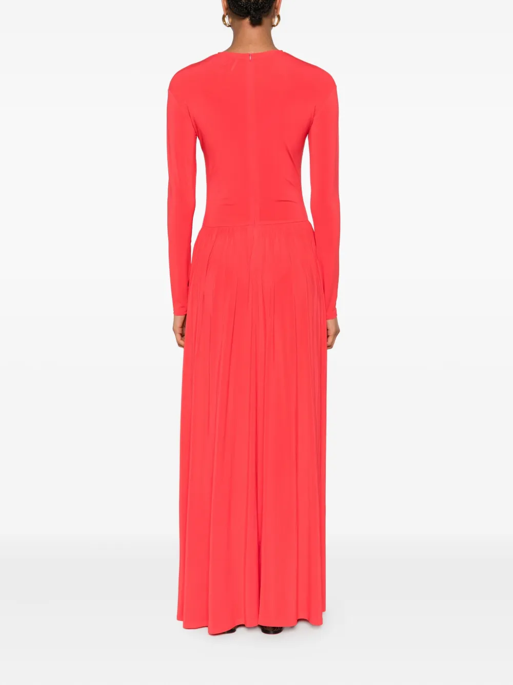 TOVE Orea maxi-jurk Rood