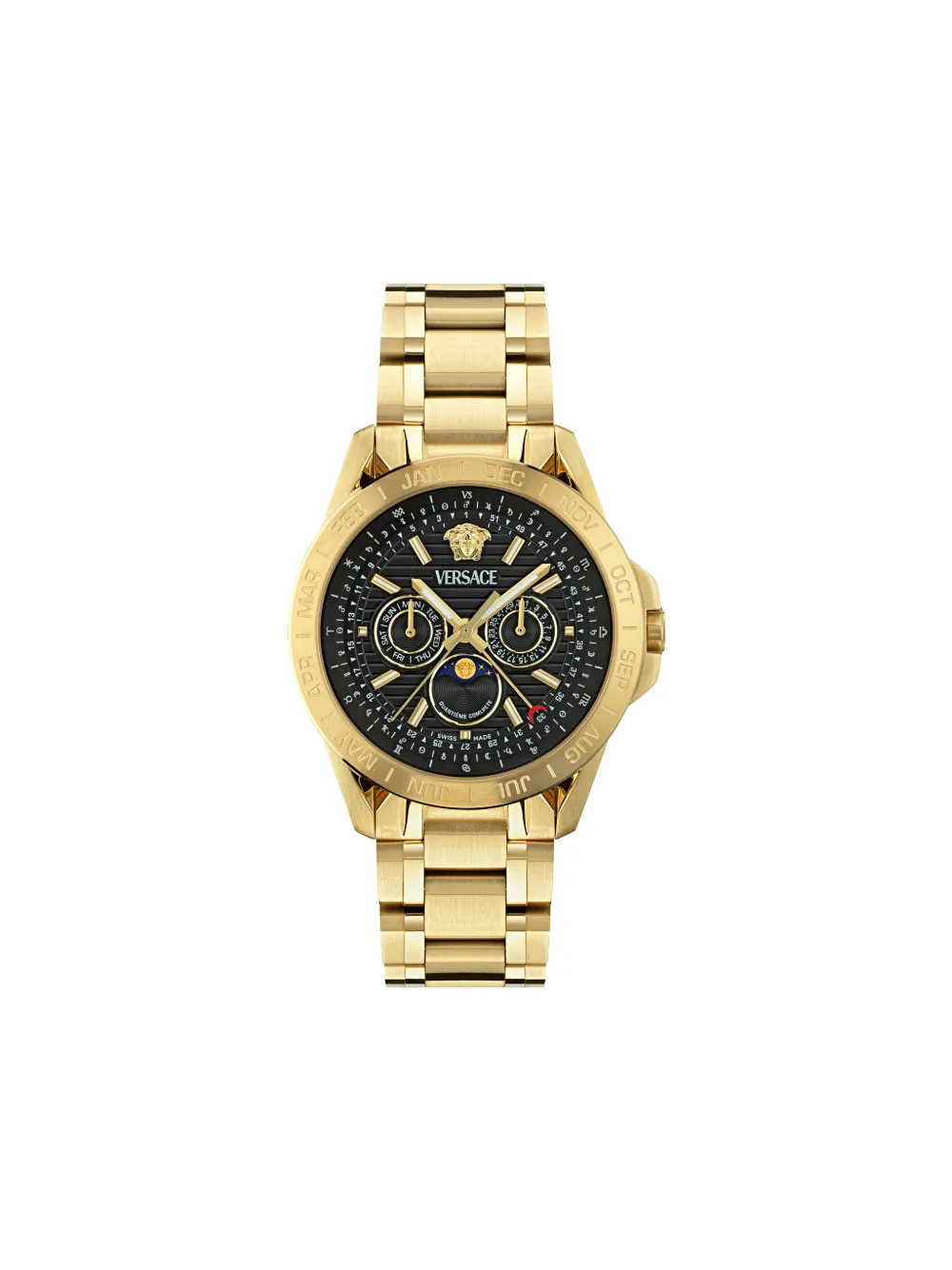 Versace Galaxy Moonphase 43mm - Oro