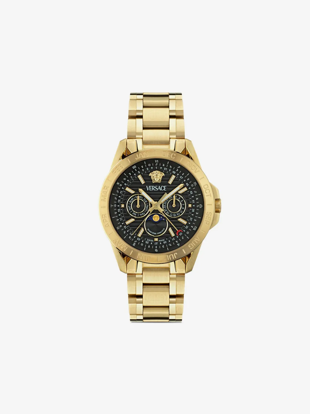 Versace Galaxy Moonphase 43mm | Gold | Image 1