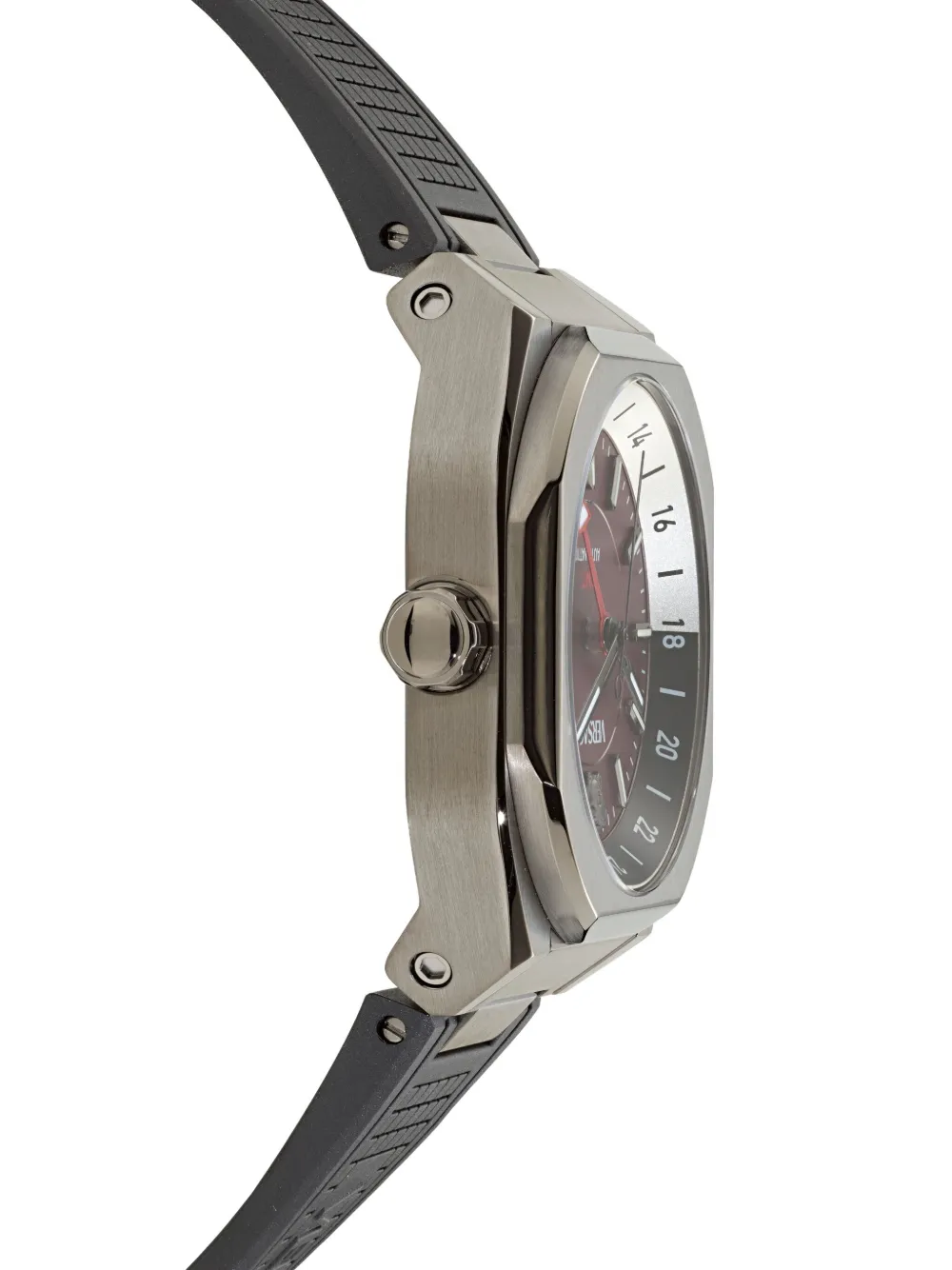 Versace Steel GMT Octagonal 48mm - Rood