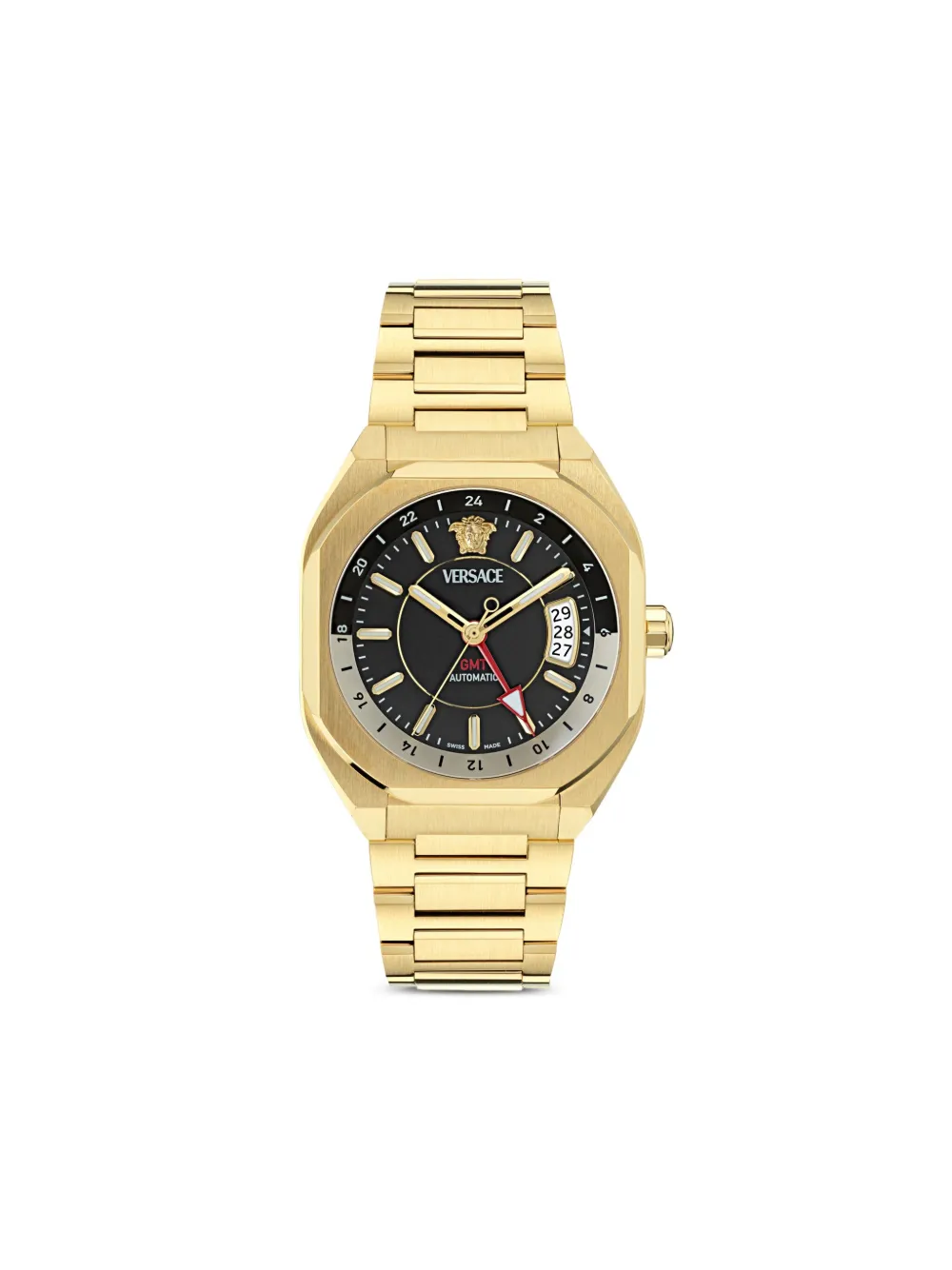 Versace Steel GMT Automatic 48mm | Black | Image 1