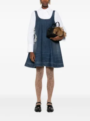限定値下げSimone Rocha  アシンメトリーコットンドレス 限定値下げSimone Rocha アシンメトリーコットンドレス 限定