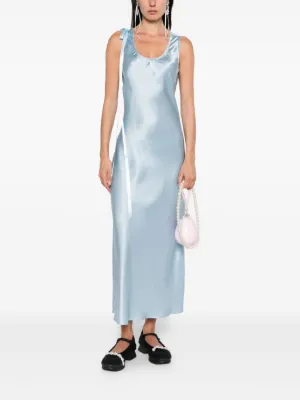 最終価格 SIMONEROCHA  世界4着 シルバーホイル ワンピース ドレス 最終価格 SIMONEROCHA 世界4着 シルバーホイル ワンピース ドレス