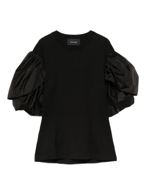 Simone Rocha ruffled-sleeves T-shirt