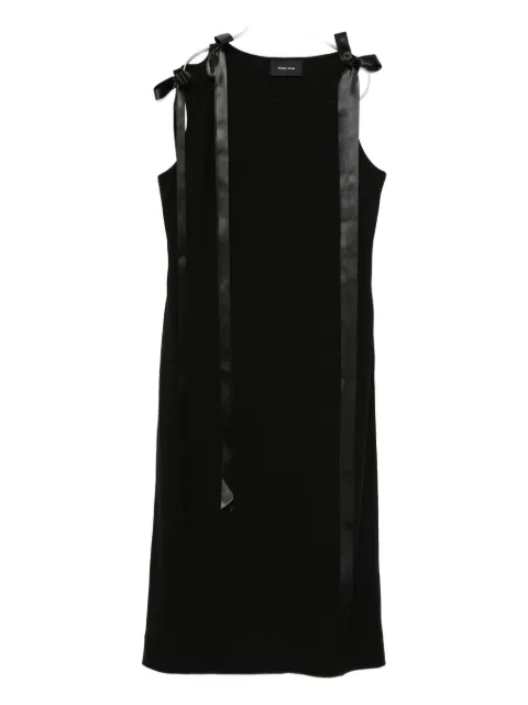 Simone Rocha bow strap-detail midi dress