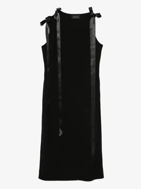 Simone Rocha bow strap-detail midi dress