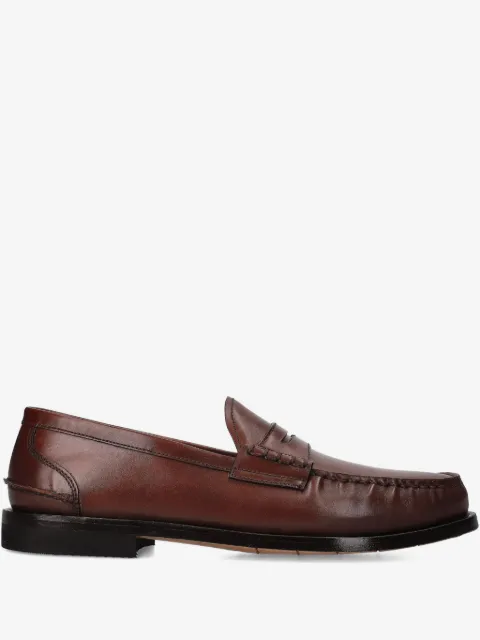 Premiata leather penny loafers