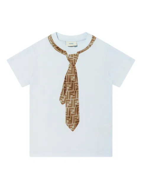 Fendi Kids trompe-l'oeil T-shirt