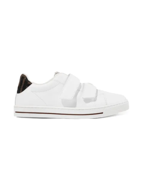 Fendi Kids tenis con parche del logo