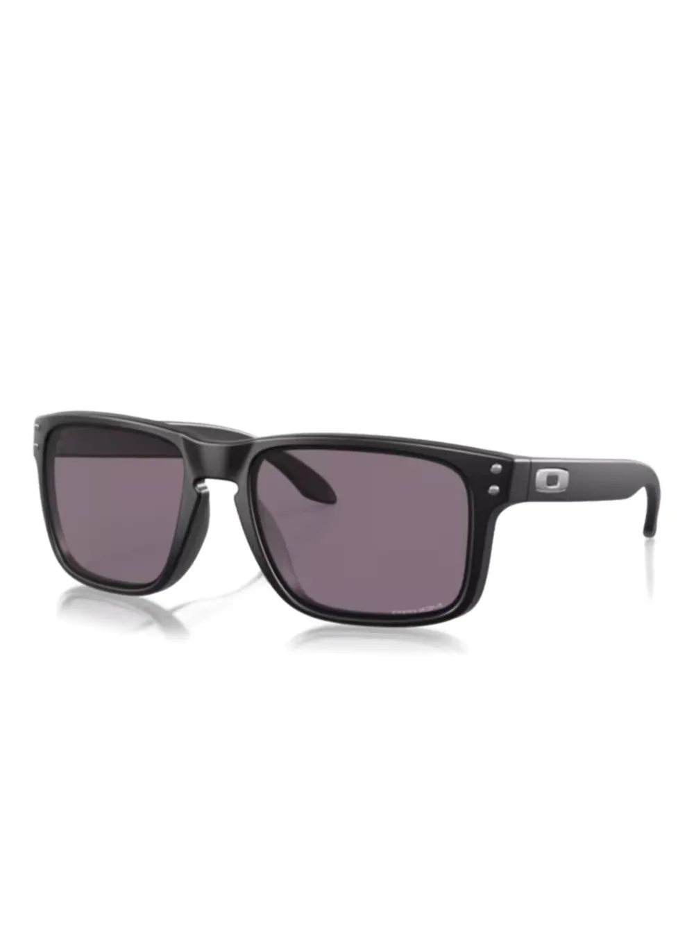 Oakley logo-print sunglasses Zwart