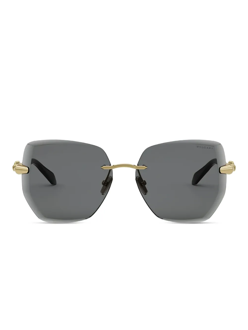 Bvlgari lunettes de soleil Serpenti Viper à monture géométrique - Noir Bvlgari lunettes de soleil Serpenti Viper à monture géométrique - Noir