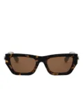 Bvlgari geometric-frame sunglasses - 52E