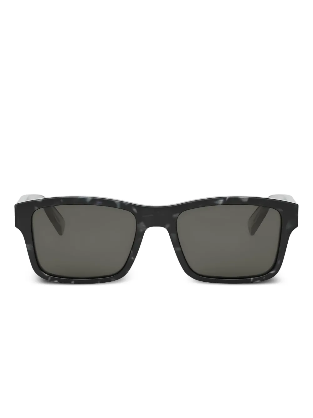 Bvlgari marble-effect square sunglasses | Black | Image 1