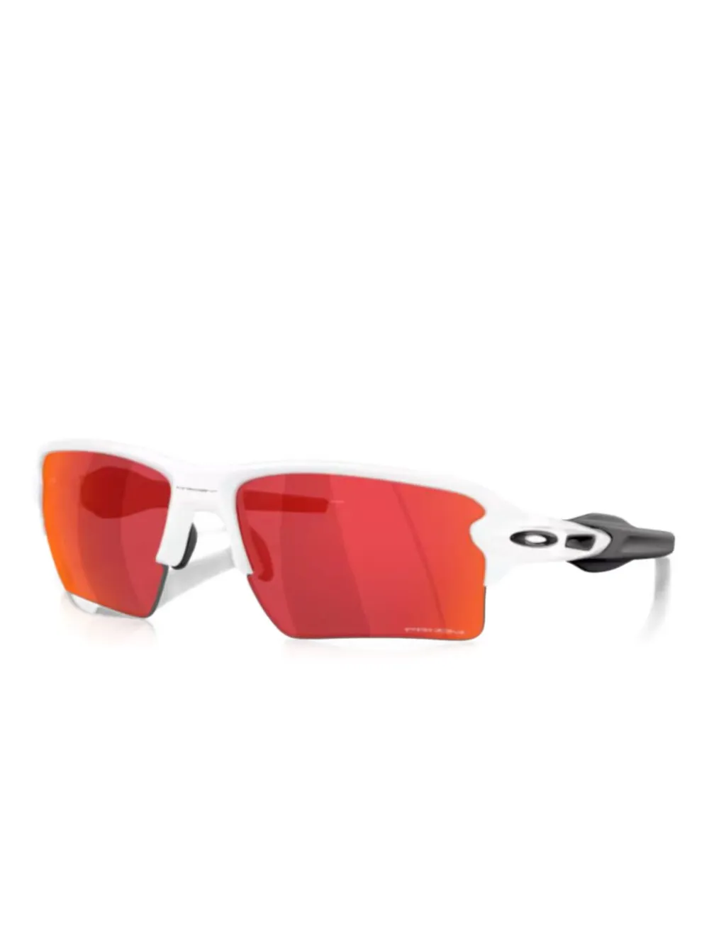 Oakley Zonnebril met oversized montuur Wit