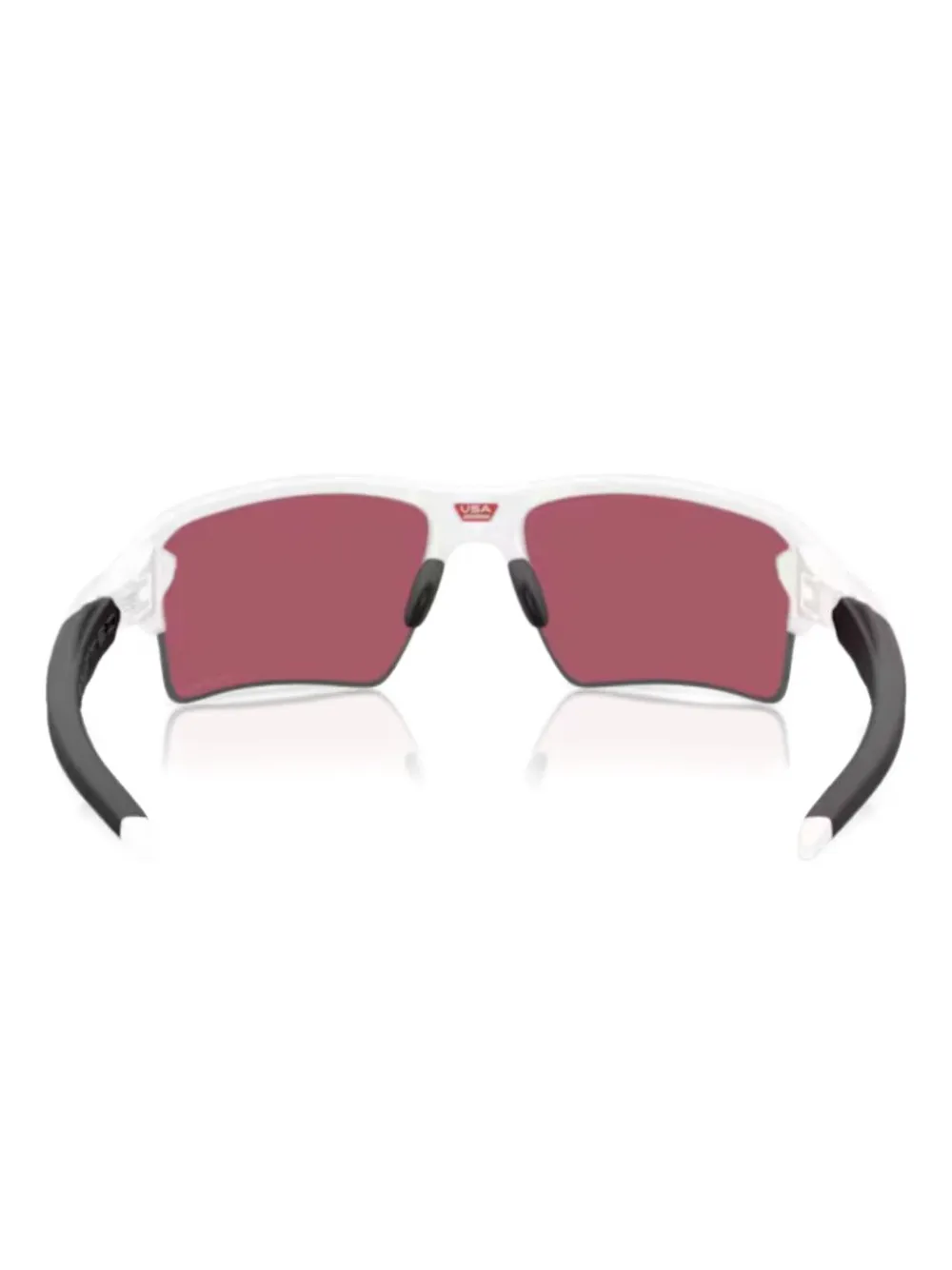 Oakley Zonnebril met oversized montuur Wit