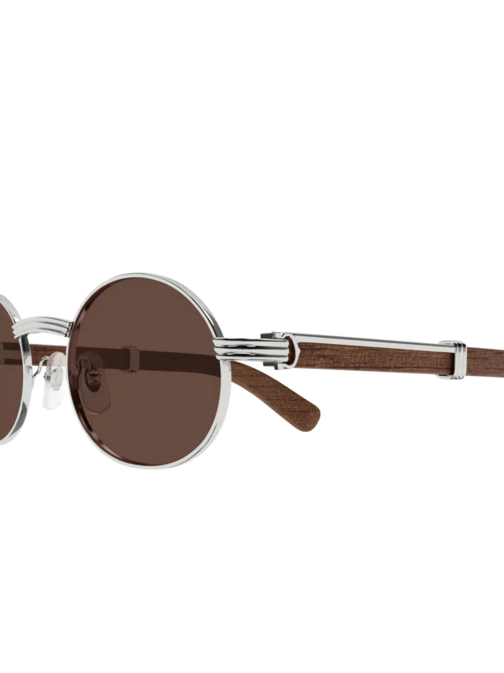 Cartier Eyewear Première de Cartier zonnebril Bruin