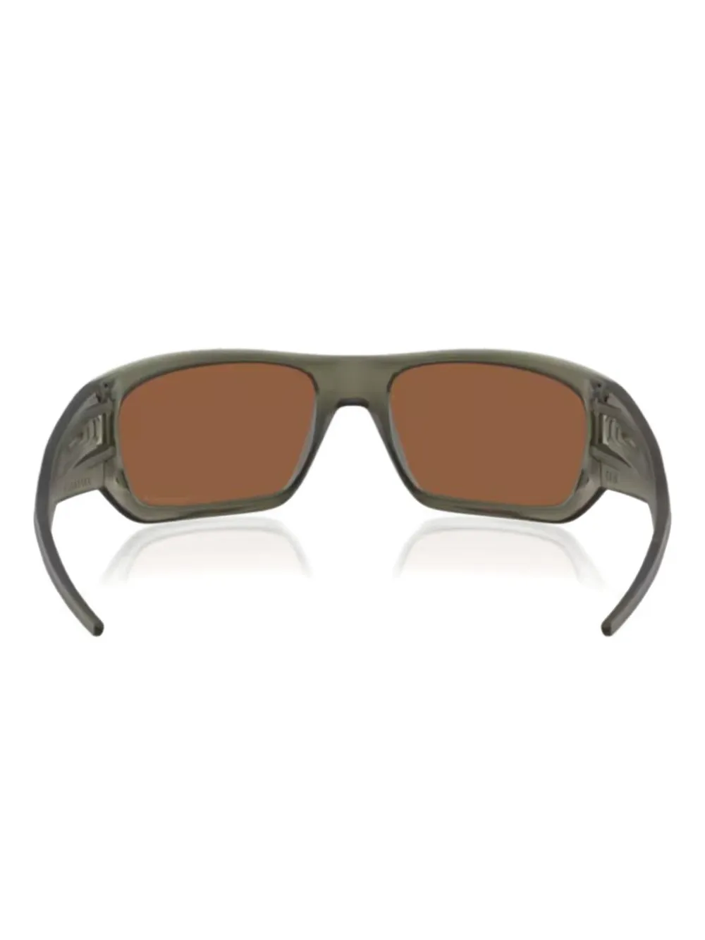 Oakley Zonnebril met logoprint Bruin