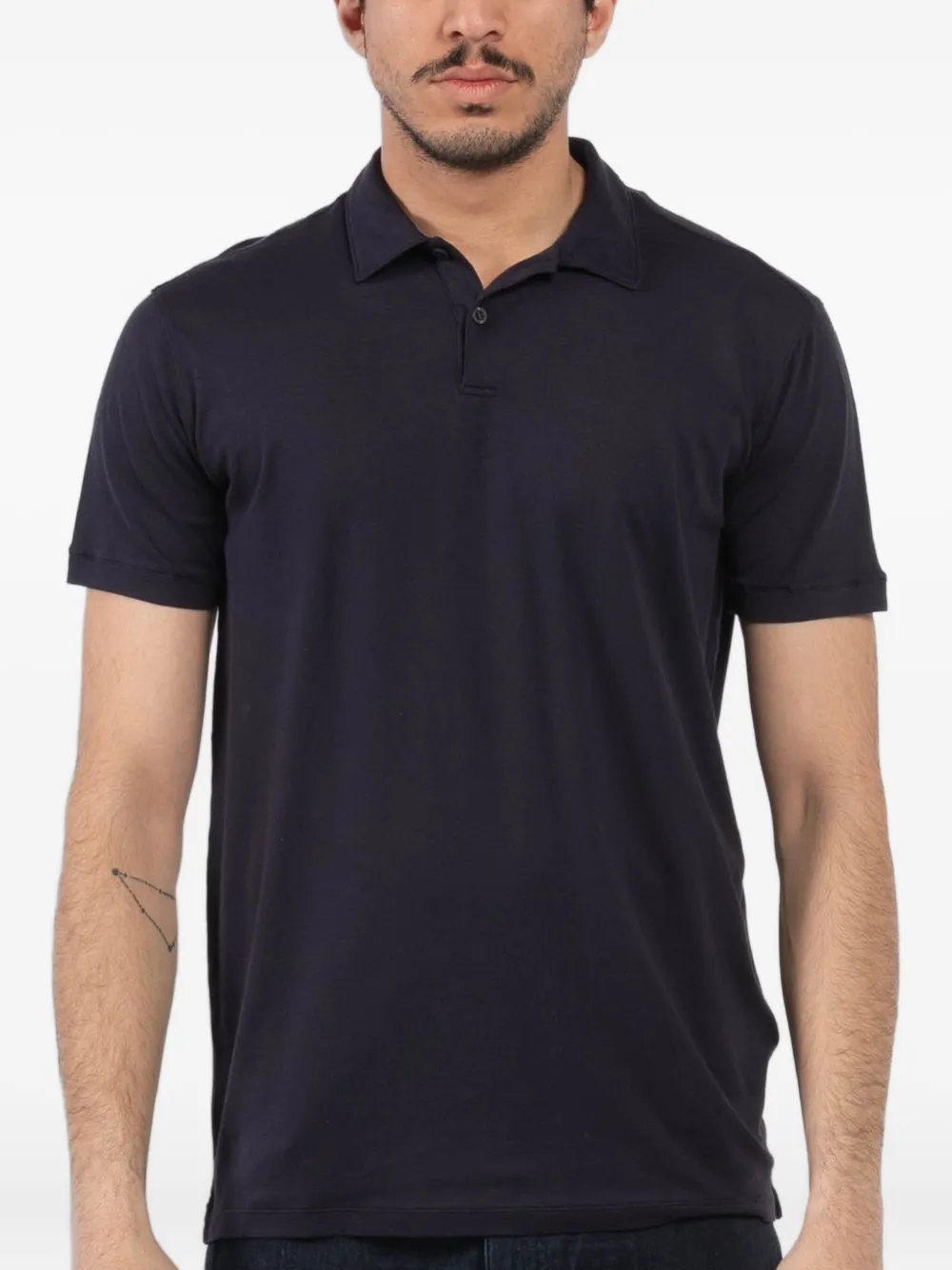 Fradi playera tipo polo con botones | azul | Image 1