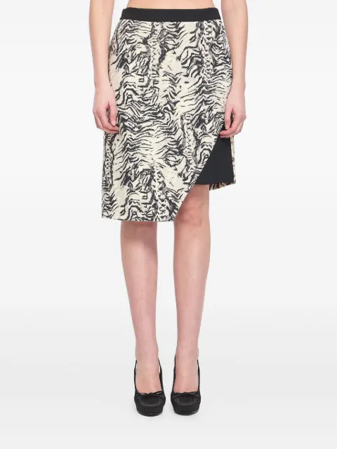 Ungaro animalier-print skirt