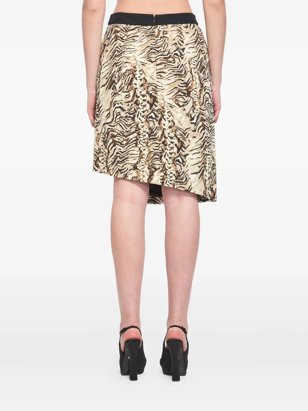 Ungaro Rok met dierenprint - Wit