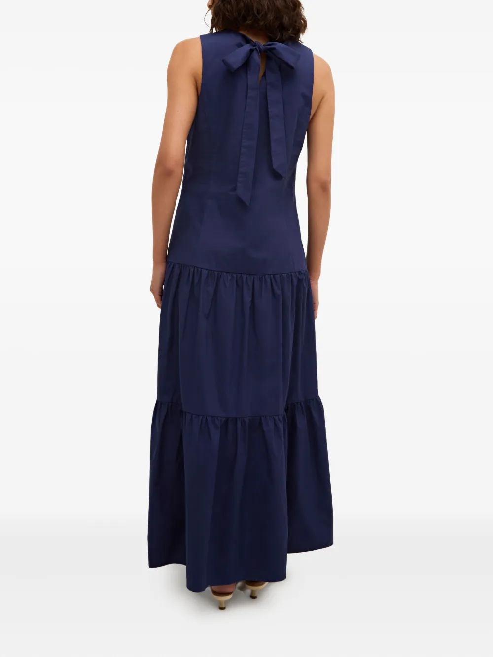 Shop Marie Oliver Zelda Tiered Dress In Blue
