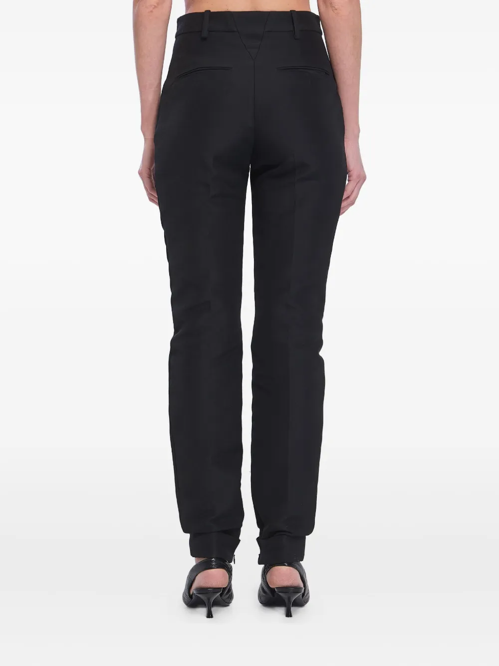 Balenciaga High waist broeken Zwart