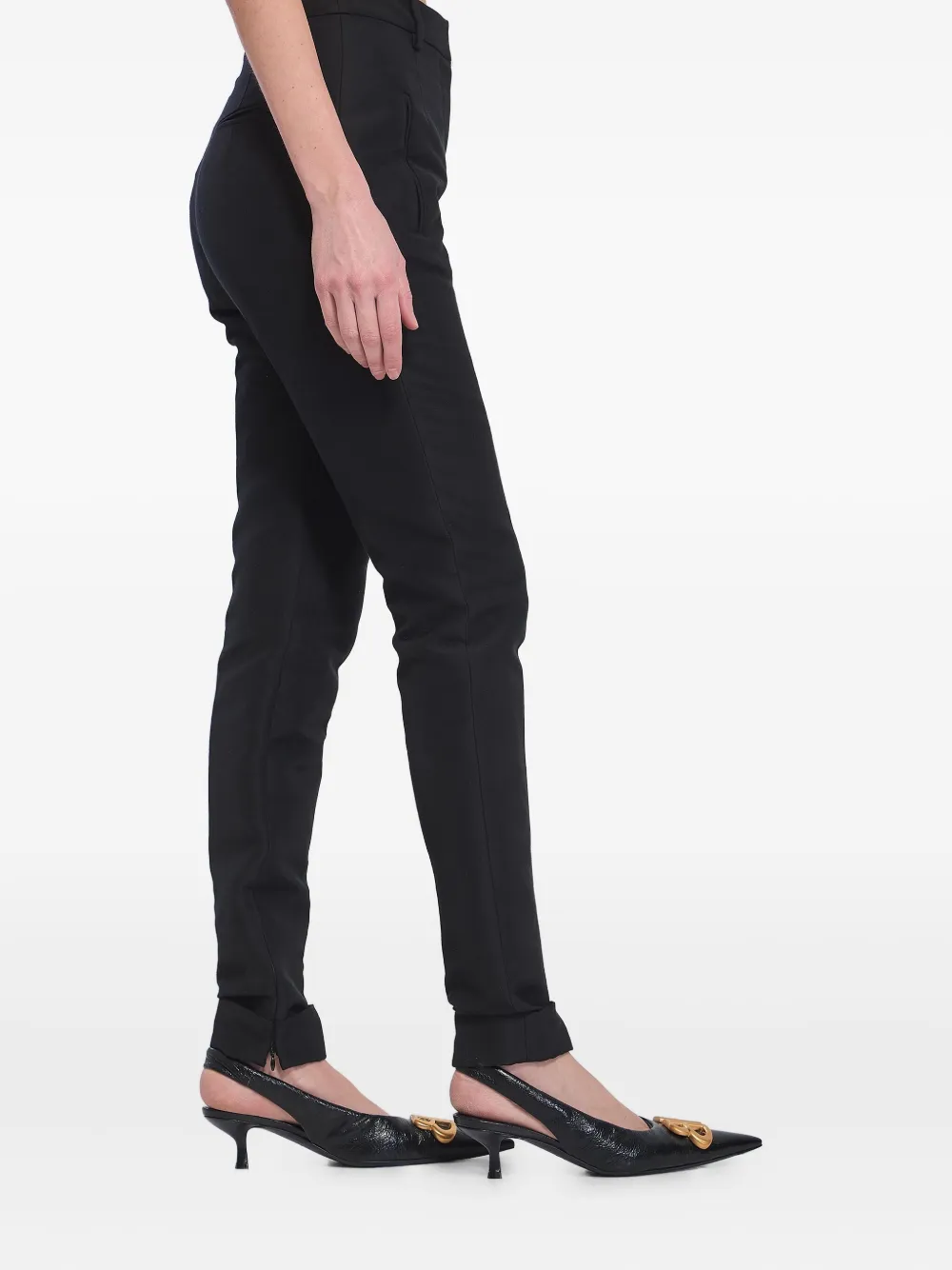 Balenciaga High waist broeken - Zwart