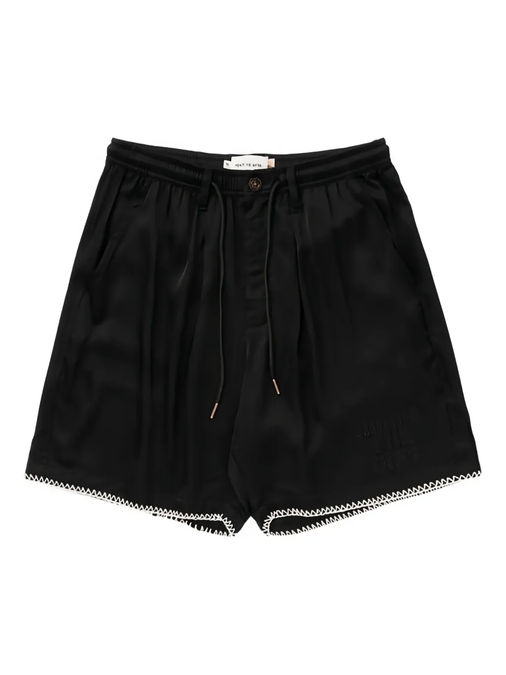 Honor The Gift chain-trimmed cargo shorts Zwart